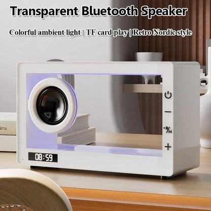 Enceinte Bluetooth Transparente Nordique