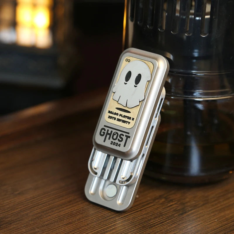 Fantôme Fidget Curseur Métallique – Jouet Anti-Stress et TDAH
